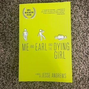 Me and Earl and the Dying girl paperback young adult fiction book